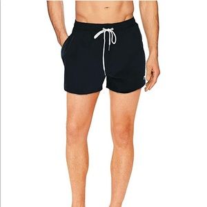 Quick Dry Crotch Mesh Swim Suit with Band